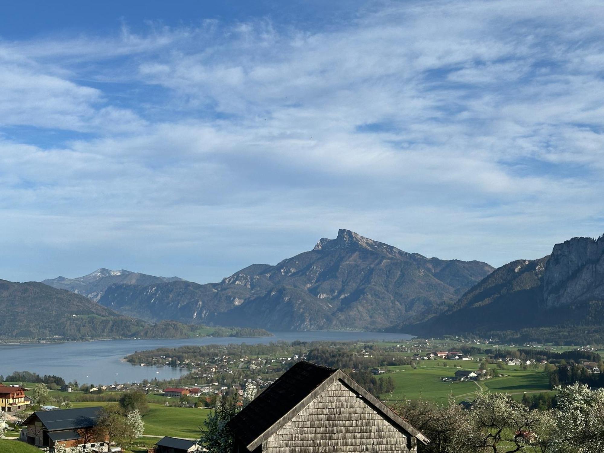 17Er Apartment Mit Sauna Und Privater Garage Mondsee Buitenkant foto